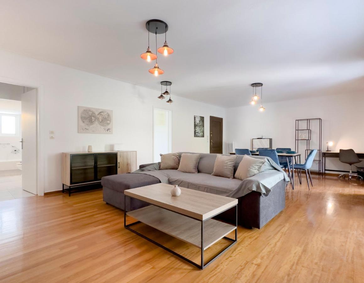 Metamorfoseos Spacious 120Sqm Apt In Alimos Athènes Extérieur photo